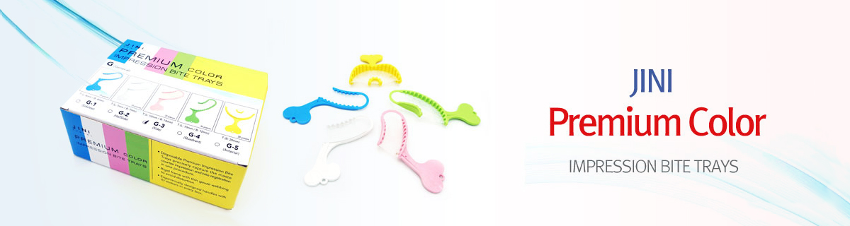 jini premium color impression bite trays