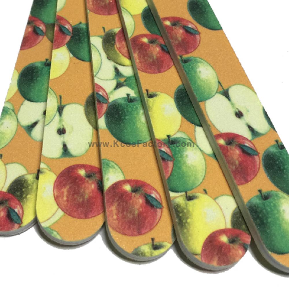 apple pattern & design Nail file-pf301