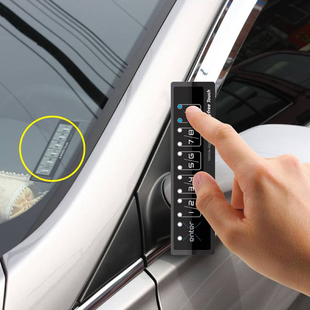 Vehicle car alarm security digital door lock