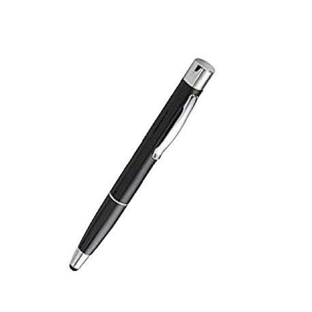 idea3 S-B1 5IN1 Multi Functional Smart Battery Touch Universal Digital Pen and Ball Pen, Black