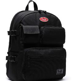 Daylife Multi-Pocket Backpacks K-Fashion K-Brand K-Style Stylish Ample StorageWater Proofing Black