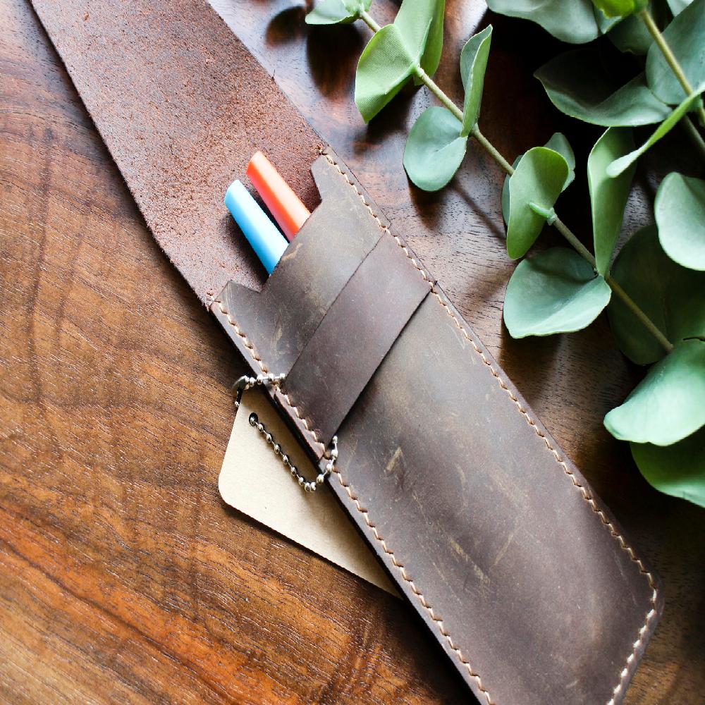 AMU CONCEPT  pencil leather case