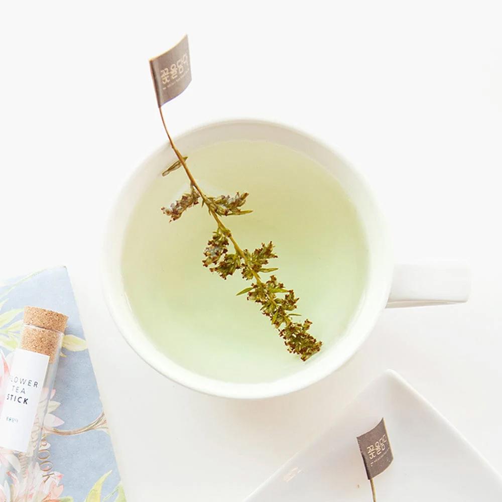 Original Flower Tea & Flower tea stick Gift Set