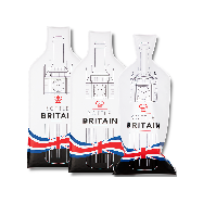 Bottle Britain (1set 3pcs) | Reusable Wine Travel Protector Sleeves for Glass Bottles