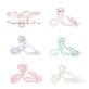 full image ACRYLIC CLAW CLIPS(L)_RIBBON