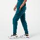 detail image2 Women's-StrechFit-Jogger-Scrub-Pants-Ocean-Teal